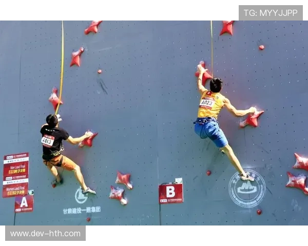 世界攀岩锦标赛因斯布鲁克举行,难度与速度赛分开角逐